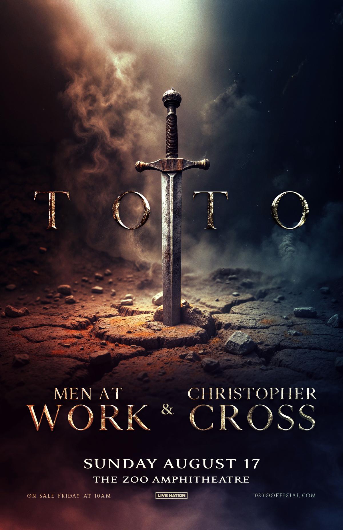 TOTO + Men At Work + Christopher Cross