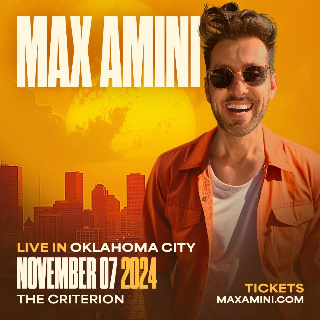 Max Amini Live in Oklahoma City!