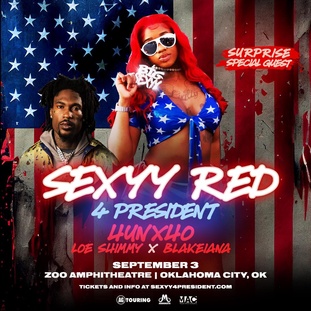 Sexyy Red 4 President Tour